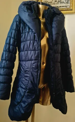 Piumino Annamodapiu Trapuntato Collo Ampio Tg 44