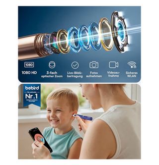 Otoscopio con Cámara WiFi B-Sight