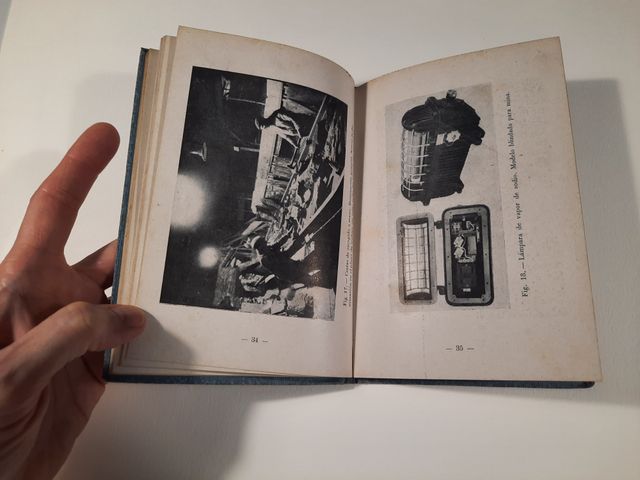 El alumbrado en las minas y El Grisú en las minas