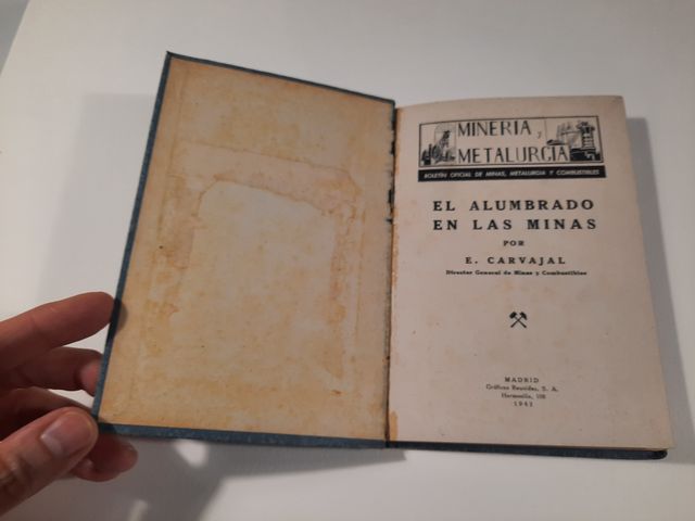El alumbrado en las minas y El Grisú en las minas
