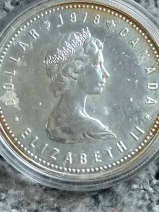 Moneda Plata Juegos Commonwealth 1978