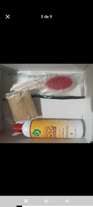 Peluca Fibra Futura Blanca