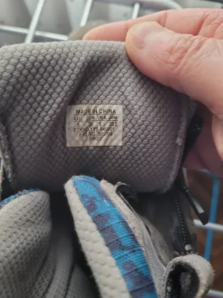 Botas Salomon niño/niña azul y marrón