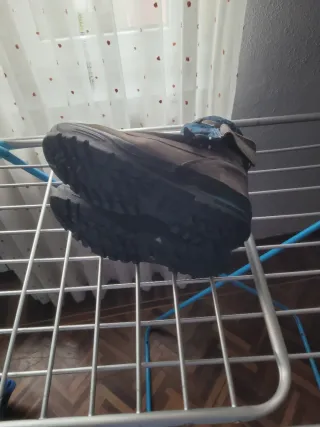 Botas Salomon niño/niña azul y marrón