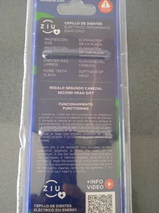 Cepillo Dientes Eléctrico ZIU