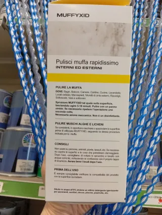 Faren Muffyxid Antimuschio e Alghe tetti muri500ml