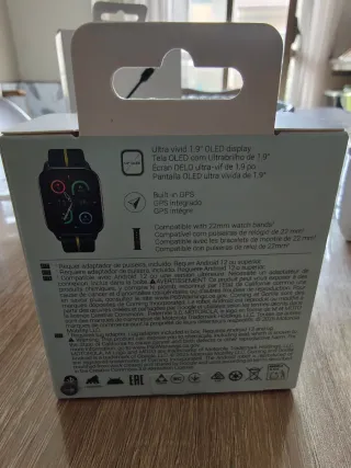 Motorola Moto Watch Fit Nero/Verde Nuovo