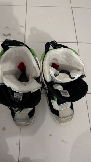 Pack 2 pares botas snowboard