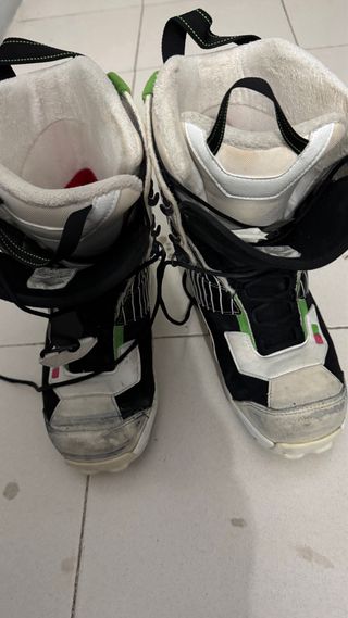 Pack 2 pares botas snowboard