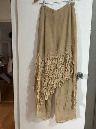 Vestido rojo lentejuelas talla M