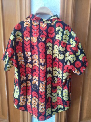 Camisa manga corta estampada