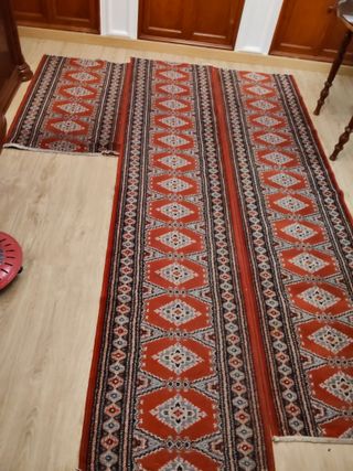 Alfombra Vintage Roja