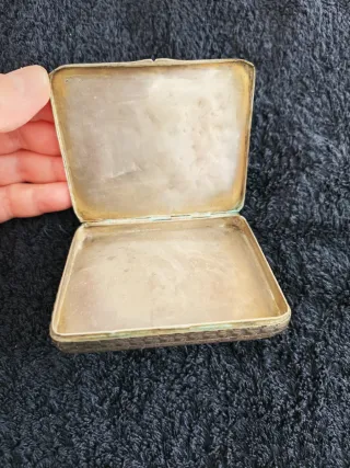 Porta sigarette argento primi '900