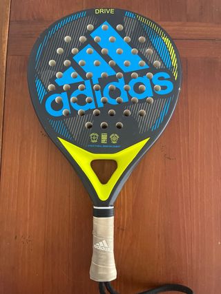 Pala Padel Adidas Drive Negra/Azul