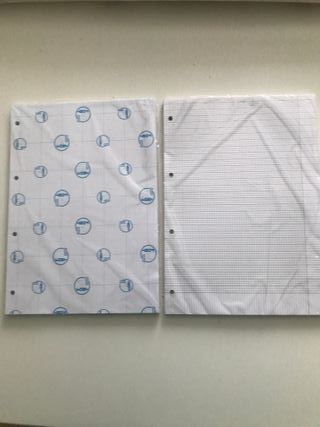 32 Recambios Folio Cuadricula