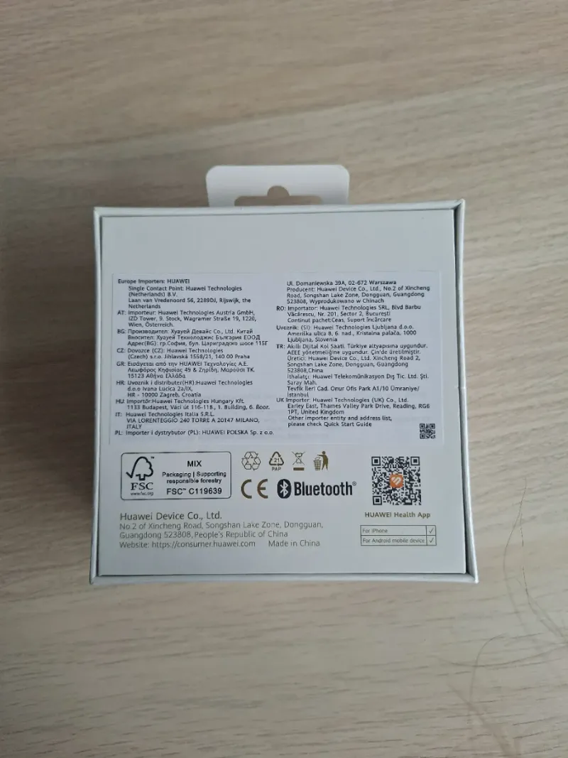 Huawei Watch Fit 4 Pro Azul/Plata afbeelding 2