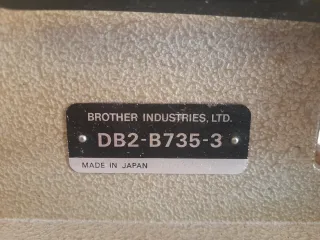 Máquina de coser Brother Profesional DB2-B735-3