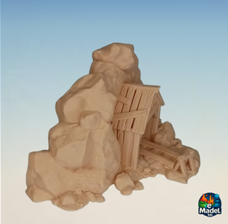 Miniera 3D Fantasy per miniature 28-32mm