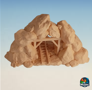 Miniera 3D Fantasy per miniature 28-32mm