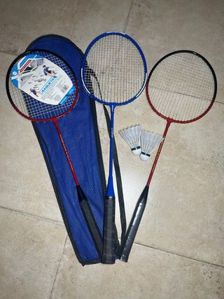 Raquetas de Bádminton y Volantes