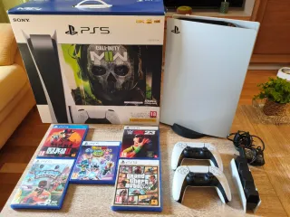 Consola PlayStation 5 + 5 Juegos
