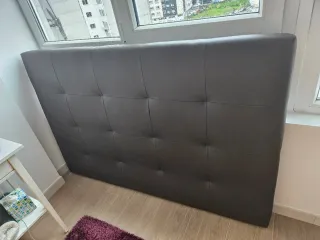 Cabecero Cama 100x155cm marrón chocolate