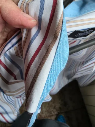 Camisa de rayas hombre MIRTO talla L