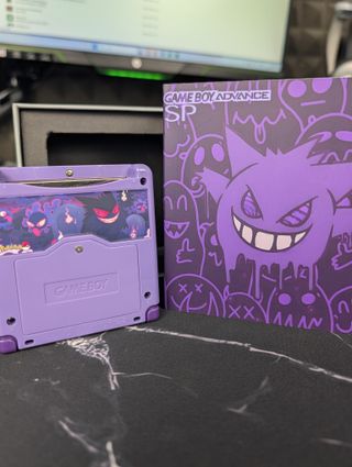 Game Boy Advance SP Edizione Gengar Viola