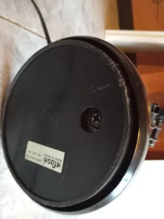 Lámpara de escritorio negra