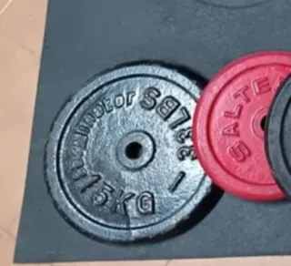 Discos de pesas 15kg y 5kg