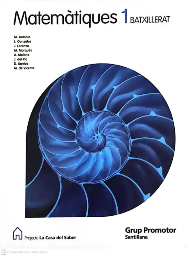 MATEMATIQUES 1 BATXILLERAT LA CASA DEL SABER (C...