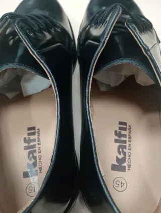 Zapatos de vestir negros para hombre