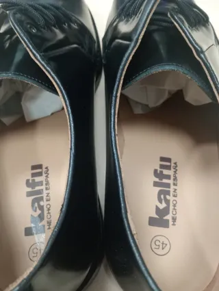 Zapatos de vestir negros para hombre