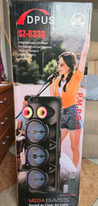 Altavoz Bluetooth con Luces LED