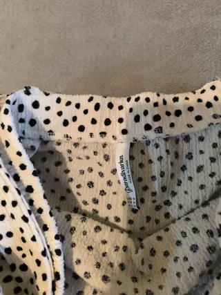 Falda pantalón corta lunares