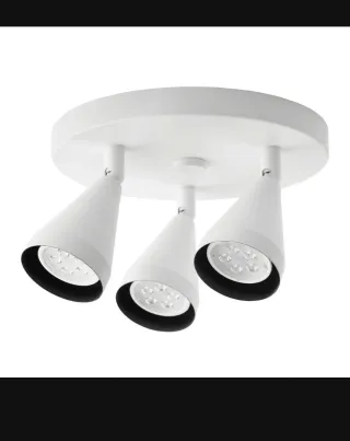 Lámpara de techo blanco