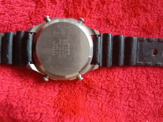 Reloj Casio Analógico-Digital Negro/Plata