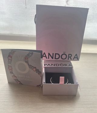 Pulsera Pandora Plata Ajustable