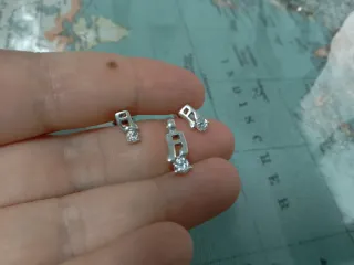 Conjunto Pendientes y Colgante Plata 925