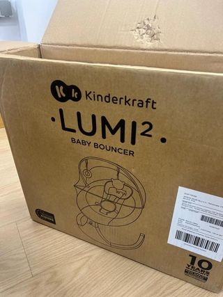 Kinderkraft Hamaca LUMI 2, Columpio eléctrico...