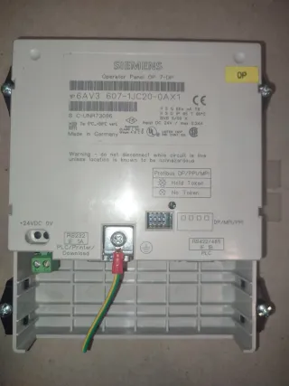 SIEMENS SIMATIC OP7 6AV3 607-1JC20-0AX1