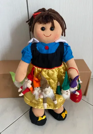 Bambola Biancaneve My Doll con nani