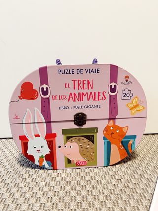 Maletín Puzzle Gigante con Libro