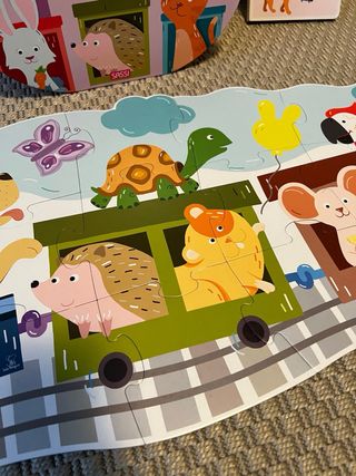 Maletín Puzzle Gigante con Libro