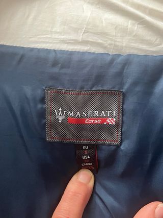 Chaqueta plumas Maserati