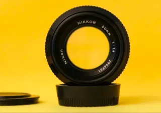 Objetivo Nikon 50mm f/1.4 Manual Analógico