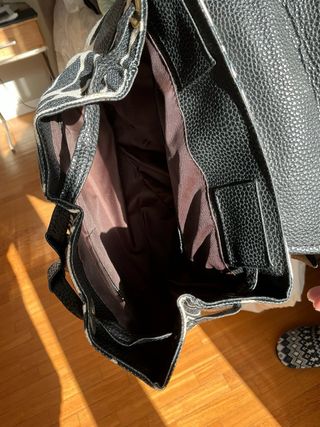 Mochila CHULA beige y negra - Nueva