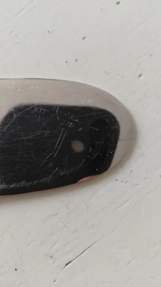 Posata da torta decorata