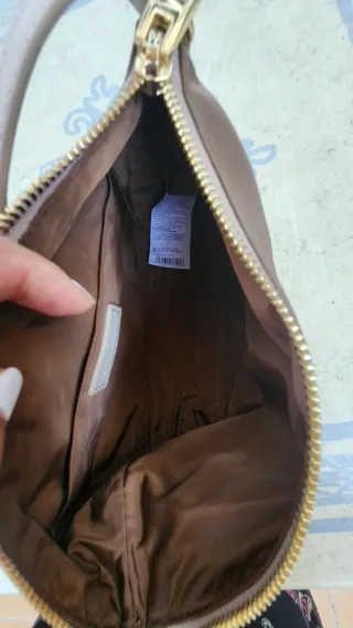 Bolso Bimba y Lola Marrón y Dorado Nuevo