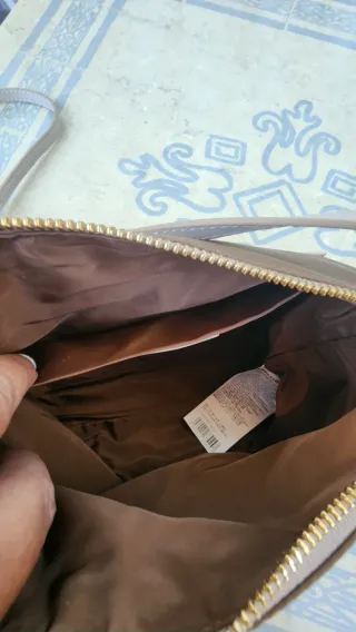 Bolso Bimba y Lola Marrón y Dorado Nuevo